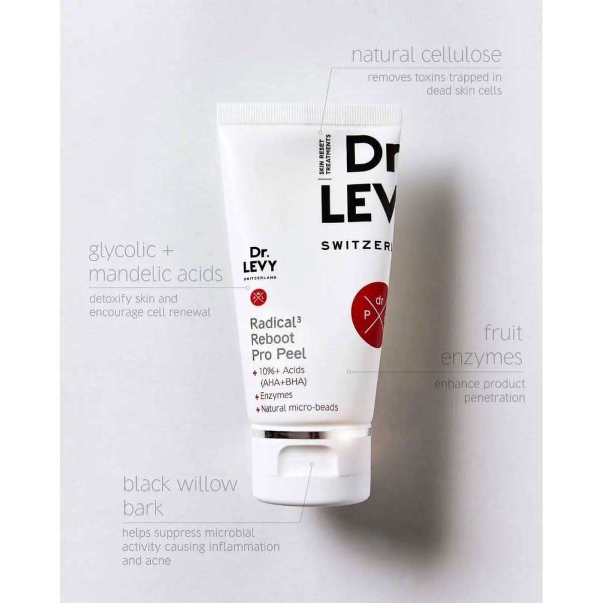 Dr. LEVY Switzerland Radical3 Reboot Pro Peel | The Clinic-Grade Resurfacer for a Total Skin Reboot!
